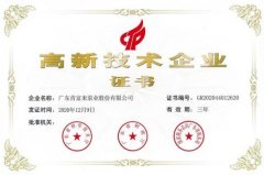 hg皇冠手机官网(中国)有限公司公司取得新一期高新技术企业证书